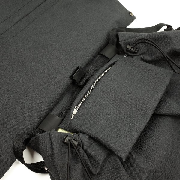 GR10K ARAMIDIC COATED TURENERE BAG - ASPHALT GREY | Garmentory
