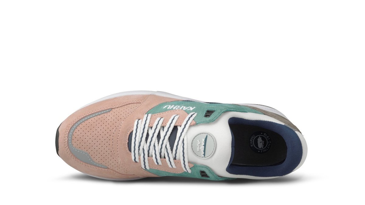 karhu aria 95 oil blue misty rose