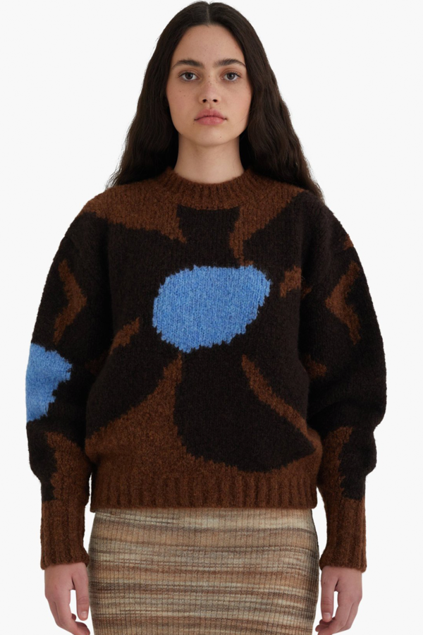 paloma-wool フラワーモチーフセーター Paloma Wool Hana Flower Sweater | Garmentory