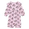 Kids Stella McCartney Jumpsuit With All Over - Baby Horses Print Pink - Thumbnail 1