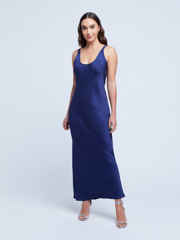 L'agence Akiya Dress - navy | Garmentory