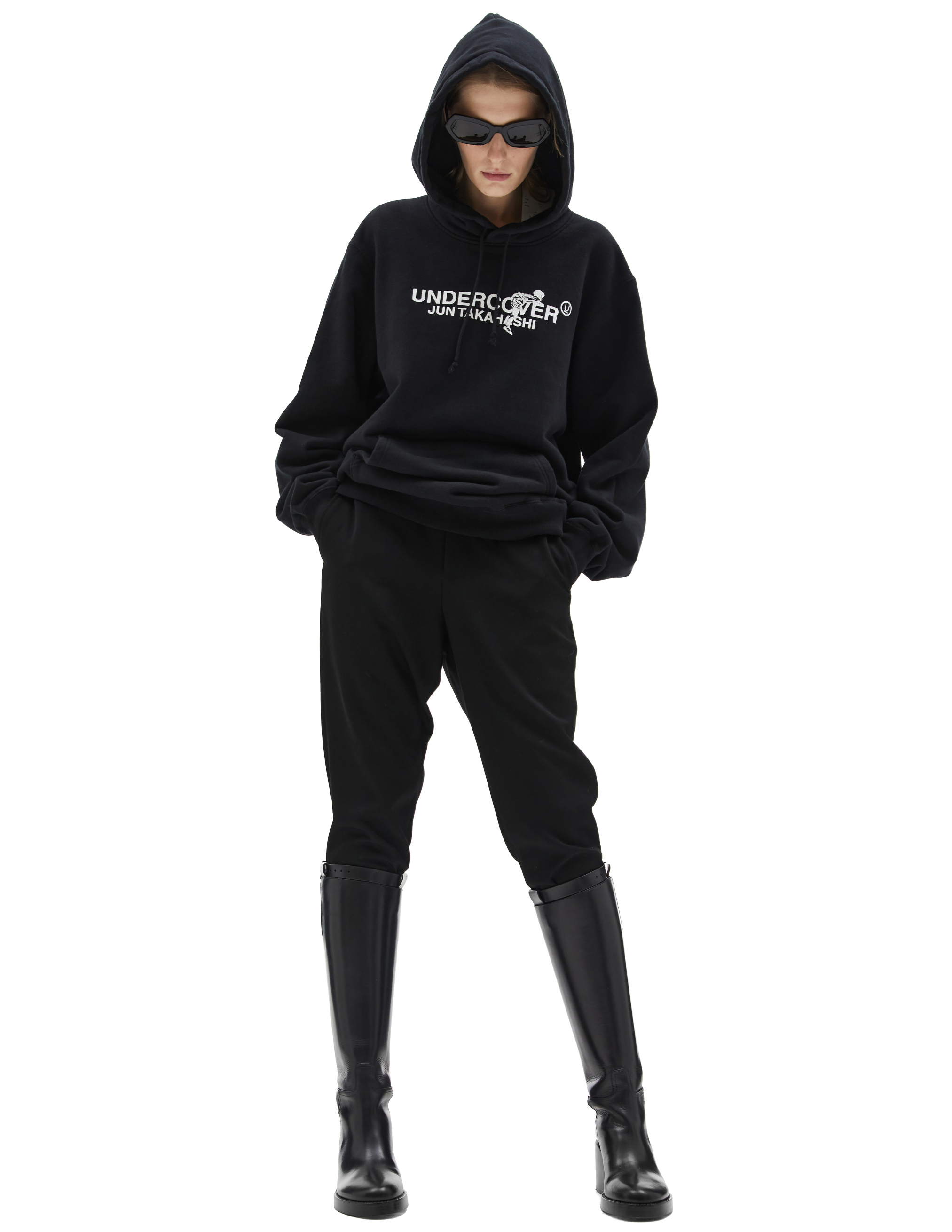 Undercover Climbing Logo Hoodie - Black | Garmentory