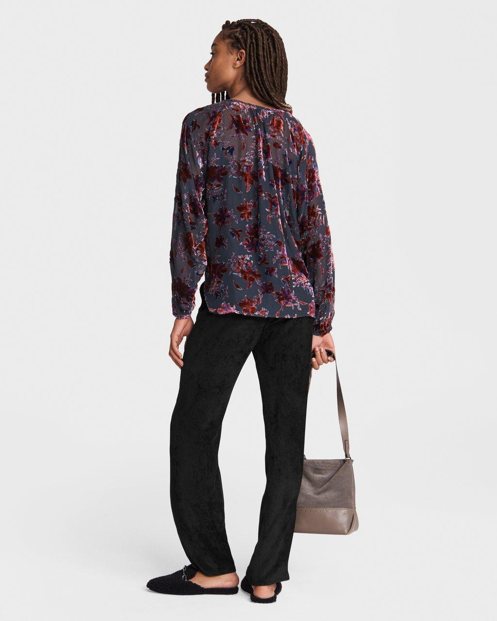rag & bone yuni burnout blouse