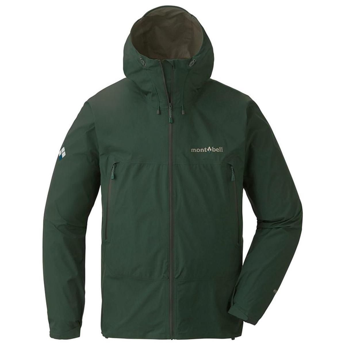 Montbell Rain Trekker Jacket Pine Green Garmentory - Main Image