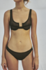 mai petit CRYSTAL BRA - BLACK - Thumbnail 1