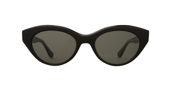 Garrett Leight Juvee Sunglasses - Black | Garmentory display picture 3
