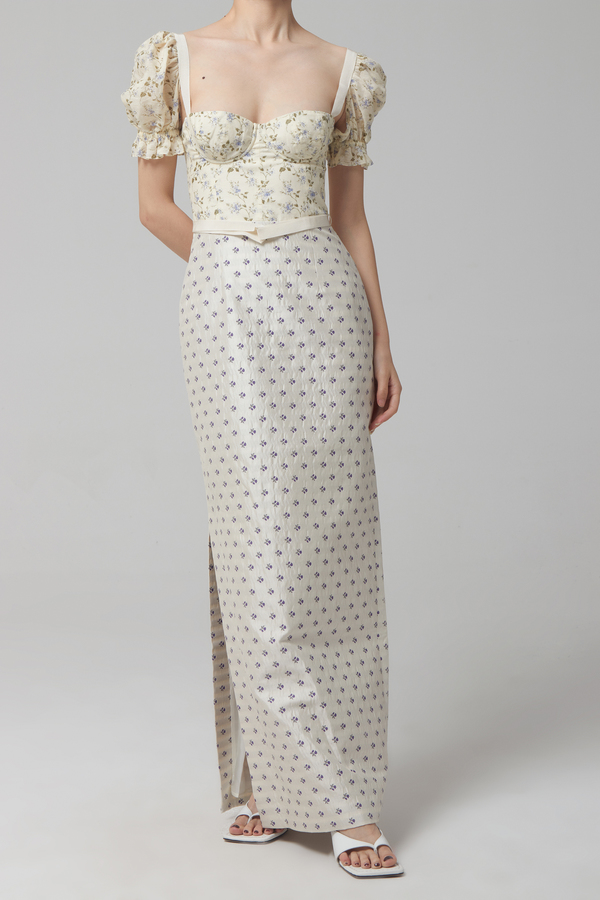 african sequin lace dress Tiwah White African Sequin Lace Maxi Dress-DPXWLS02