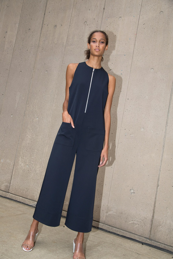 Nomia Cropped Jumpsuit - Midnight 