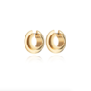 Jenny Bird Veda Hoops - Gold - Thumbnail 3
