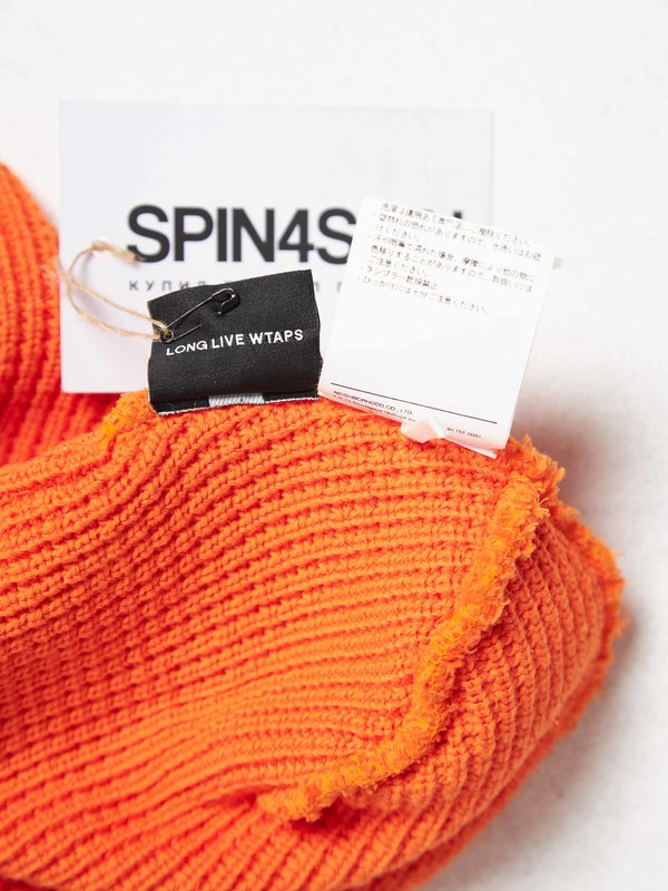 【WTAPS】BEANIE 05 【Orange】 WTAPS 01 Beanie in Orange | SVD USA