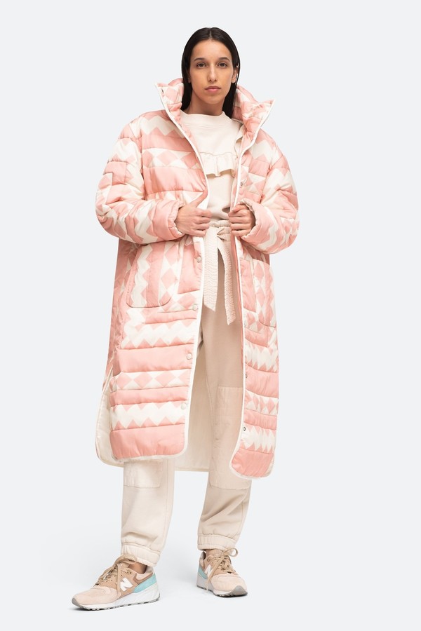 Sea NY Helena Puffer Coat - Pink | Garmentory