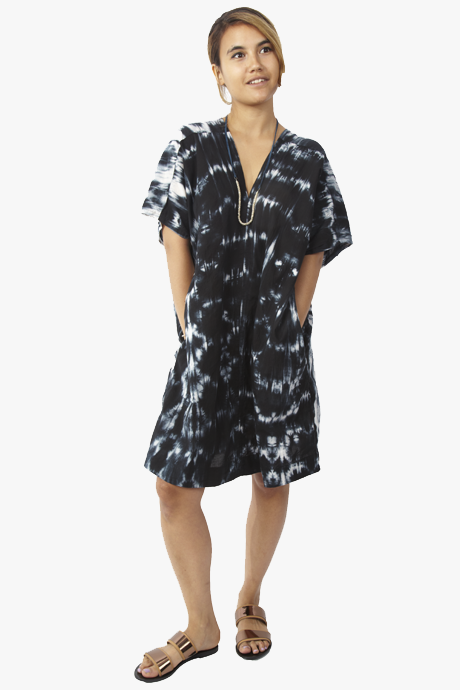 Uzi Oversized V Dress Tie Dye Uzi Oversized V Dress Tie Dye