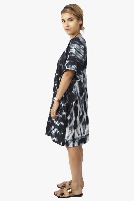 Uzi Oversized V Dress Tie Dye Uzi Oversized V Dress Tie Dye