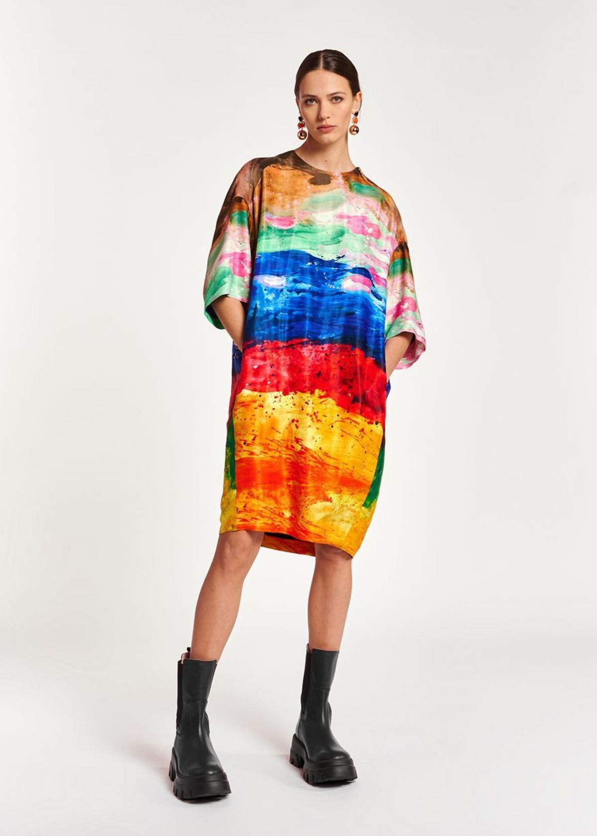Essentiel Antwerp Ambassador T-Shirt Dress - Image 2 of 9