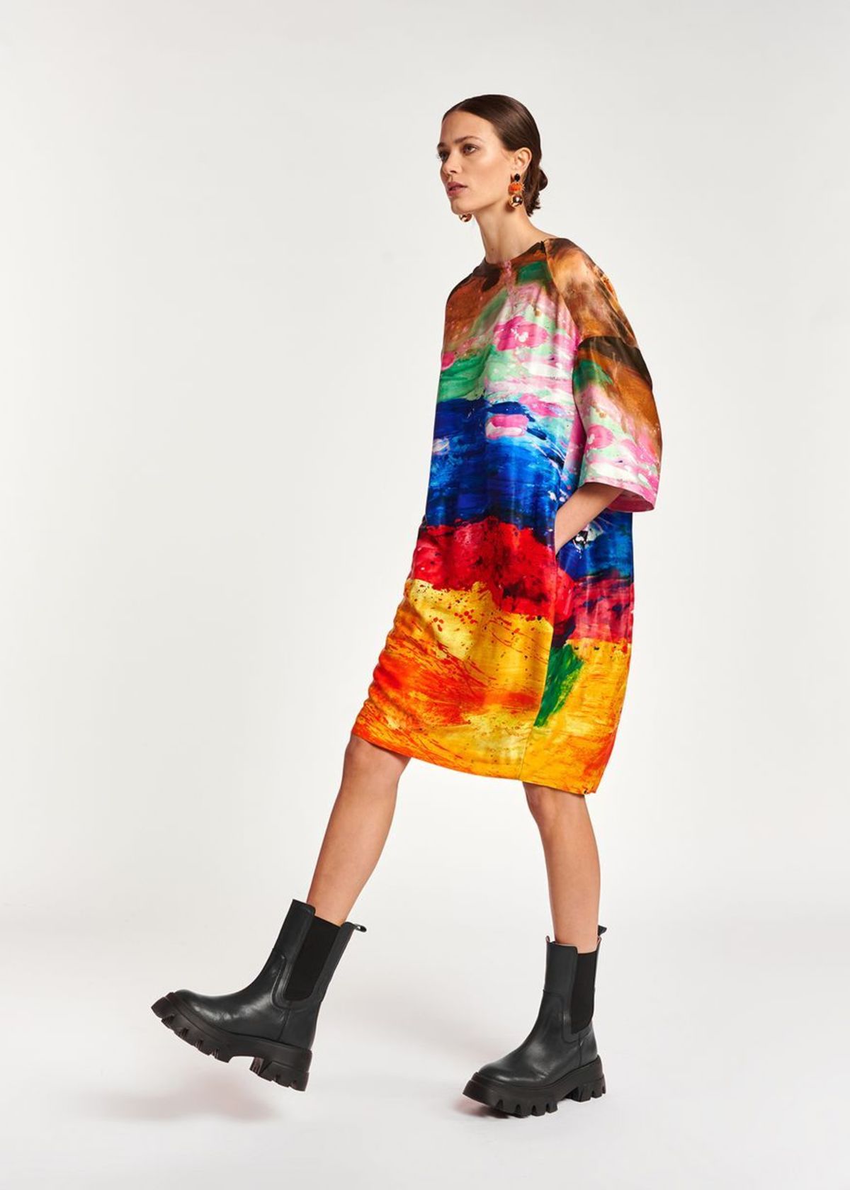 Essentiel Antwerp Ambassador T-Shirt Dress - Image 6 of 9