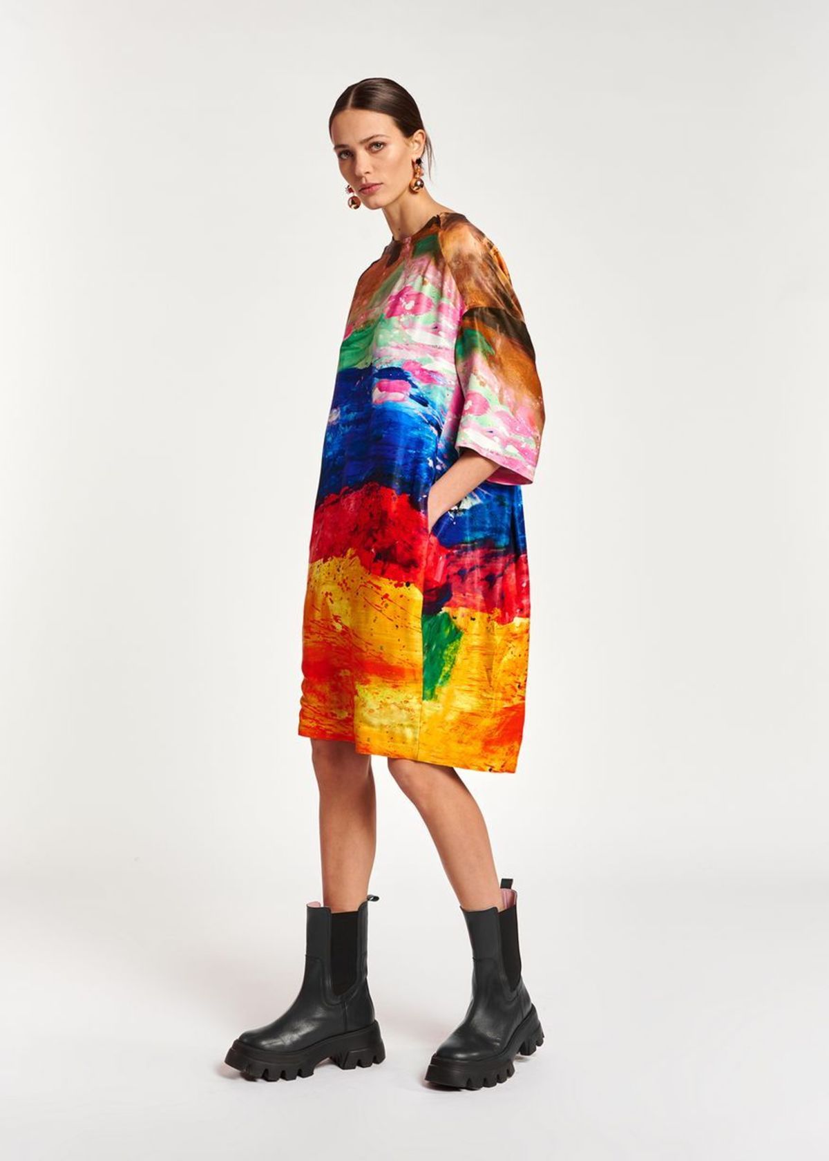 Essentiel Antwerp Ambassador T-Shirt Dress - Image 8 of 9