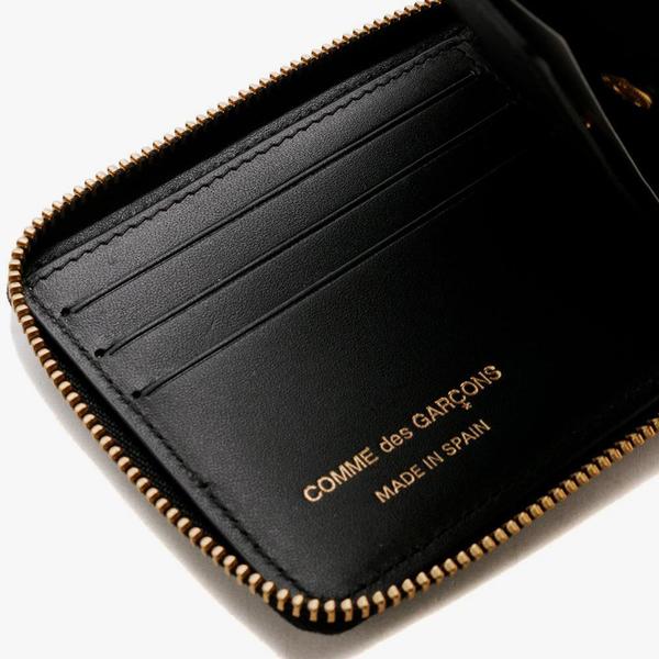 Comme des Garçons Rubber Dot Wallet SA7100 - Black | Garmentory