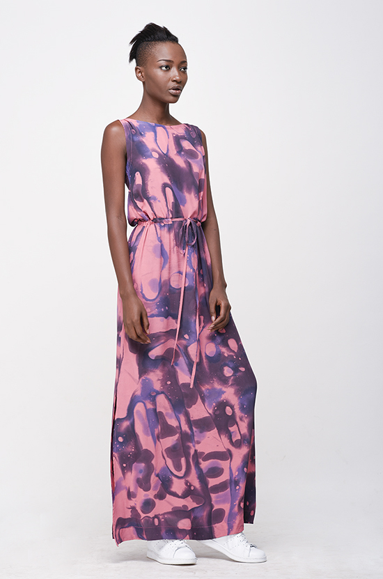 Osei-Duro Guise Maxi Dress in Lava Osei-Duro Guise Maxi Dress in Lava