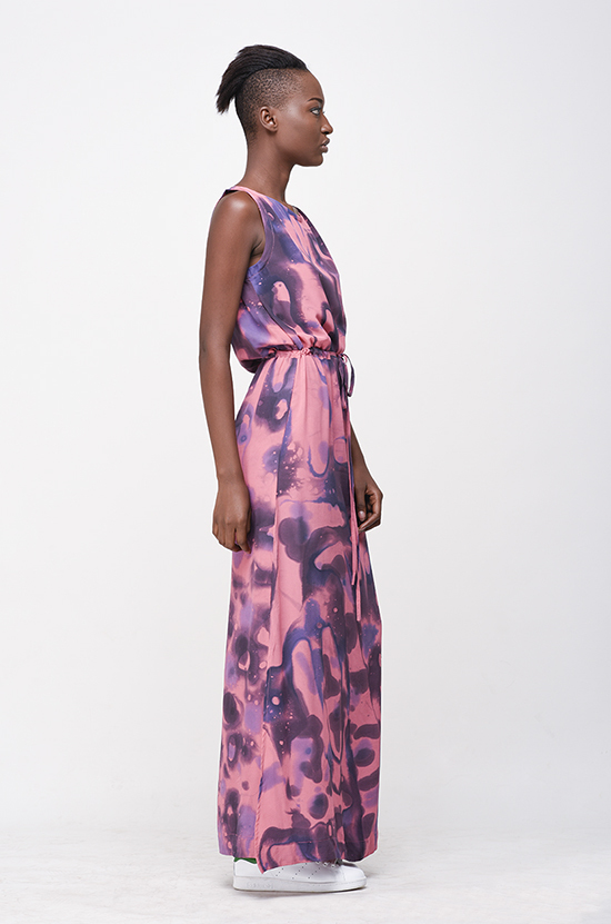 Osei-Duro Guise Maxi Dress in Lava Osei-Duro Guise Maxi Dress in Lava
