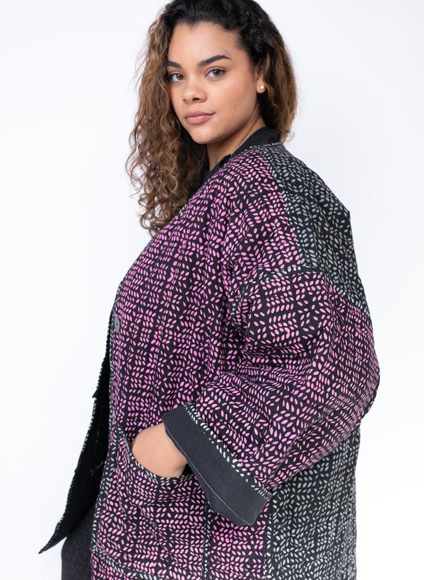 Seek Collective Space Coat - Foliage Print Seek Collective Space Coat - Foliage Print