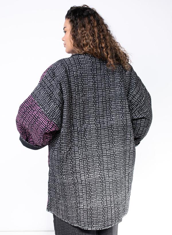 Seek Collective Space Coat - Foliage Print Seek Collective Space Coat - Foliage Print