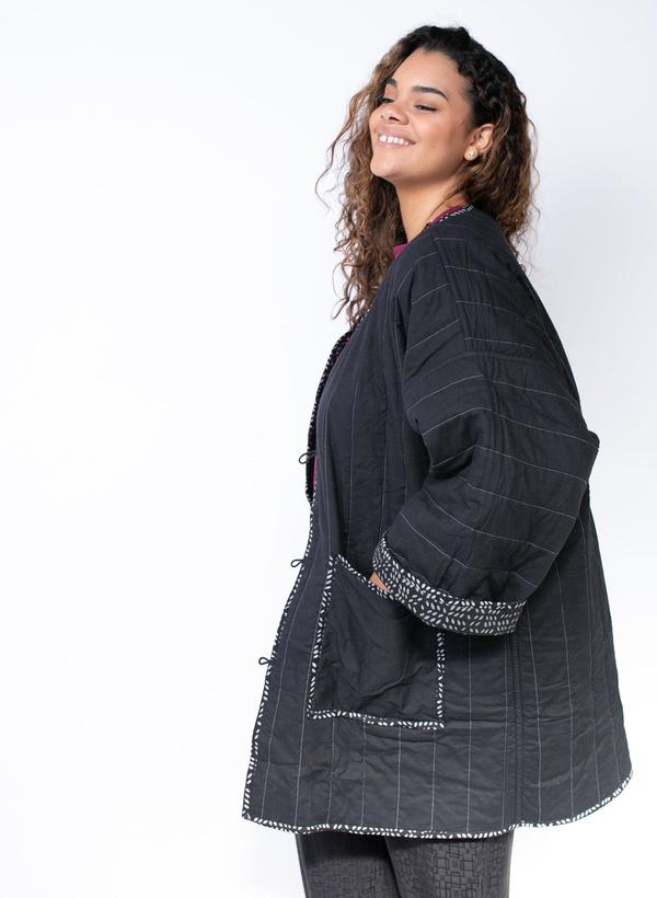 Seek Collective Space Coat - Foliage Print Seek Collective Space Coat - Foliage Print