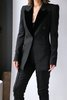Smythe Tuxedo Pagoda Blazer - Black - Thumbnail 1