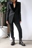 Smythe Tuxedo Pagoda Blazer - Black - Thumbnail 2