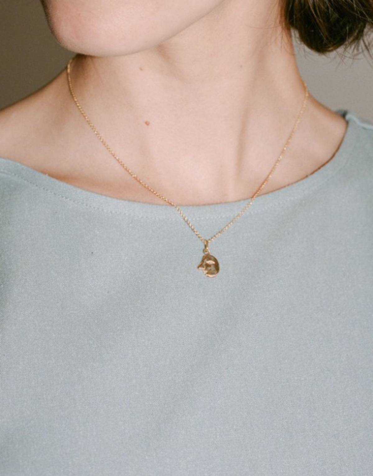 Mondo Mondo Subway Joe Necklace - Gold - Image 2 of 2