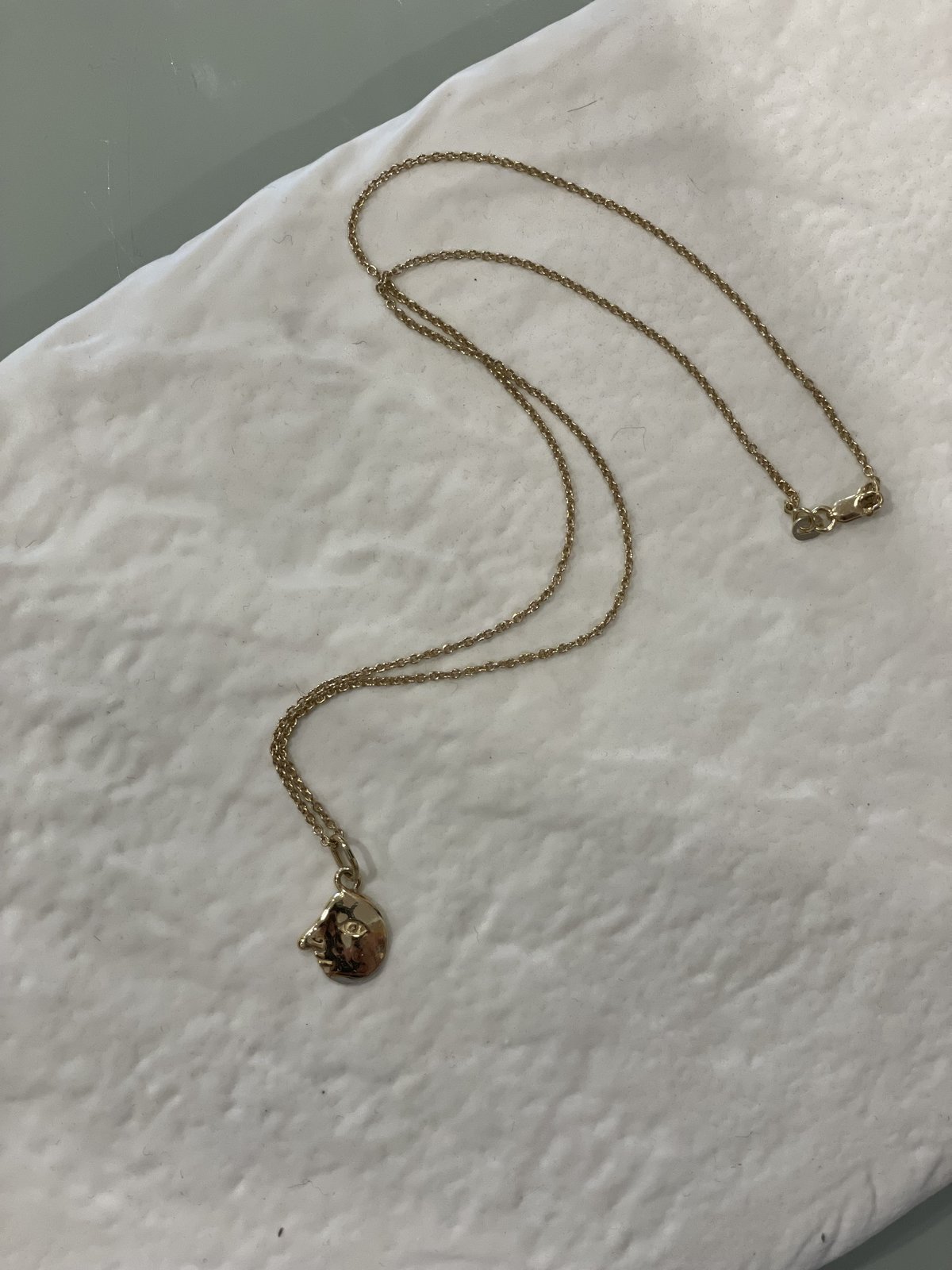 Mondo Mondo Subway Joe Necklace - Gold - Image 1 of 2