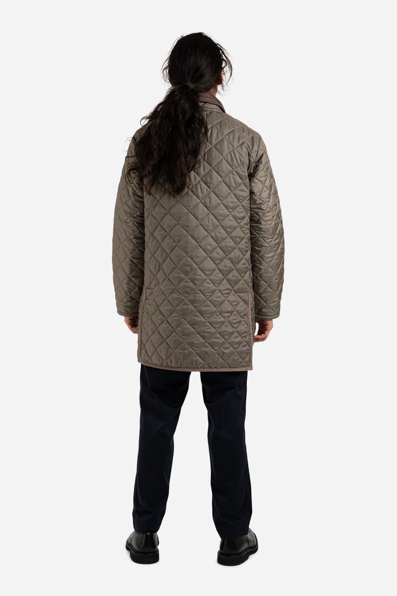 Lavenham Lavenster Quilted Car Coat - Cork | Garmentory