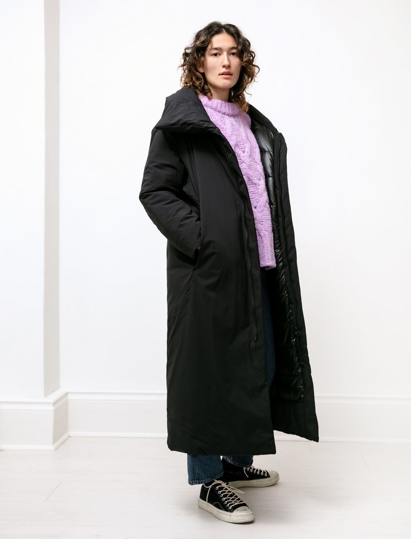 Veilance Cloud Down Coat - Black | Garmentory