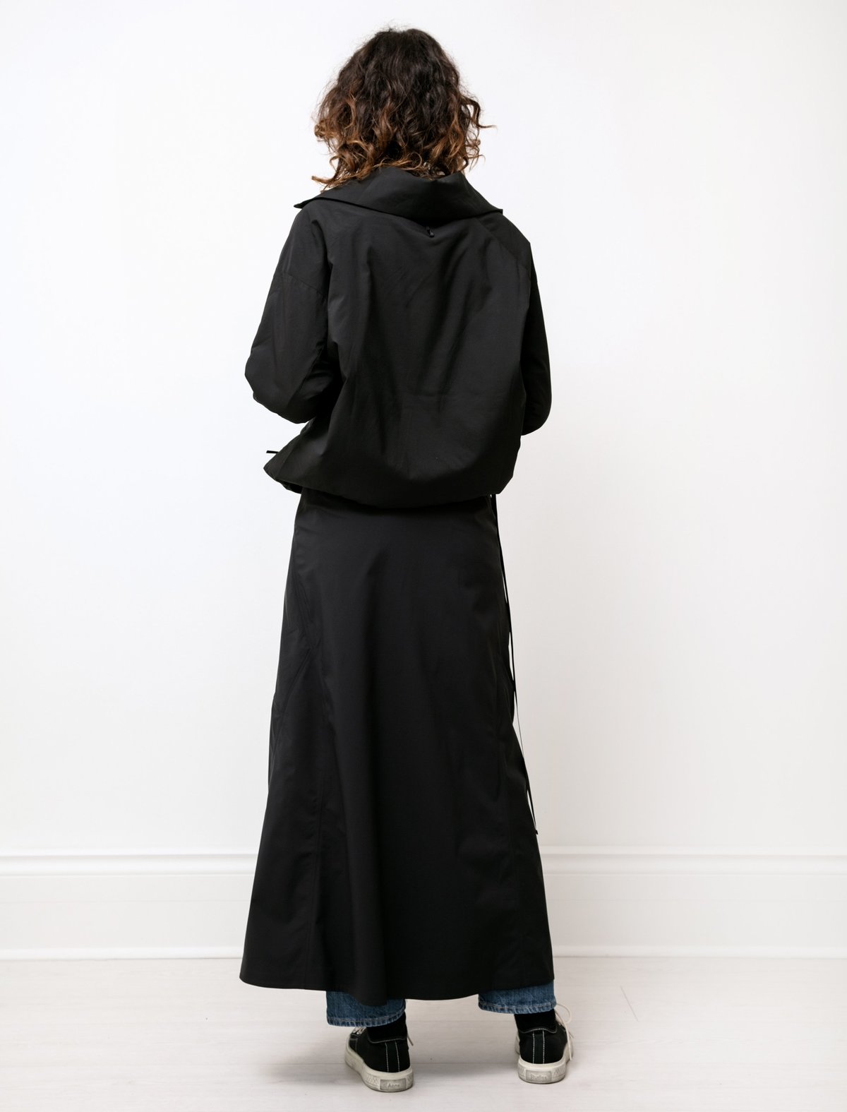 ☆2024ss☆VEILANCE LOTA SKIRT BLACK XS Veilance Lota Skirt Black