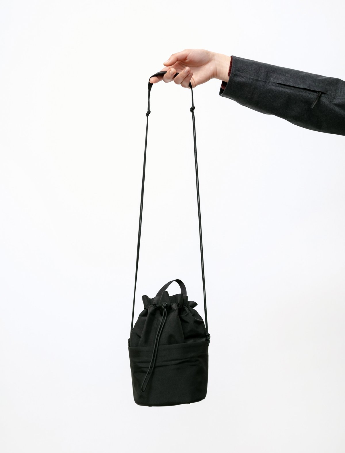 Veilance Monad Mini Bucket Bag - Black | Garmentory