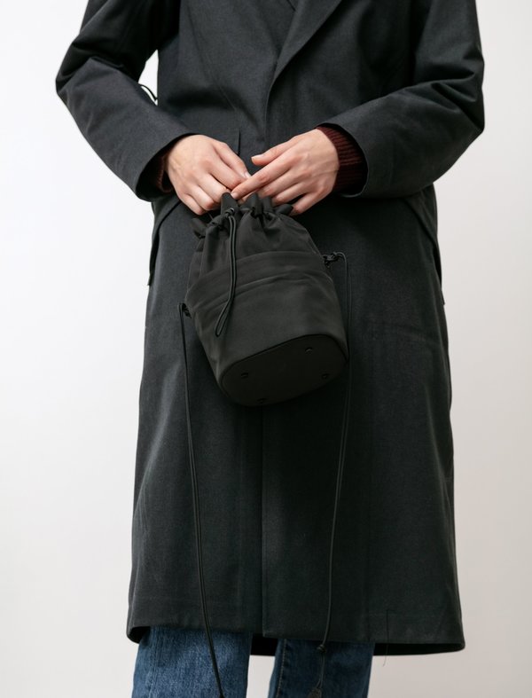 Veilance Monad Mini Bucket Bag - Black | Garmentory
