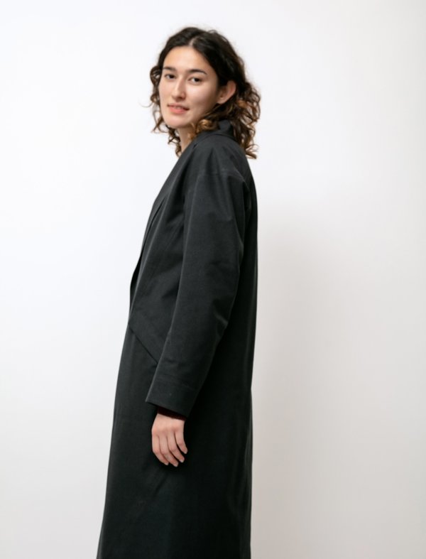 Veilance Nian Twill Coat - Black | Garmentory