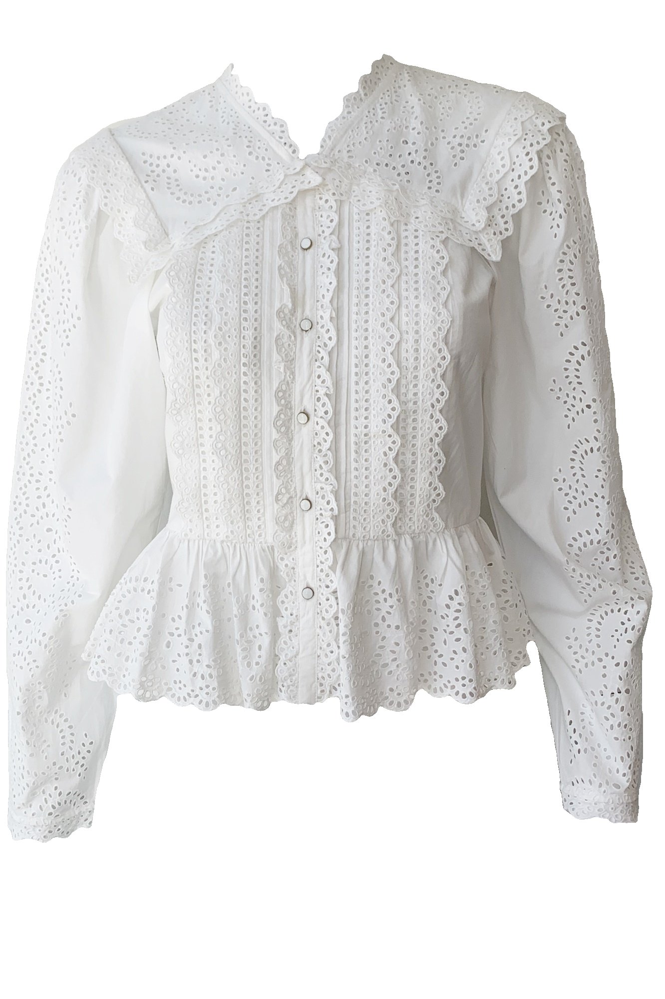 Ulla Johnson Mina Blouse - WHITE | Garmentory