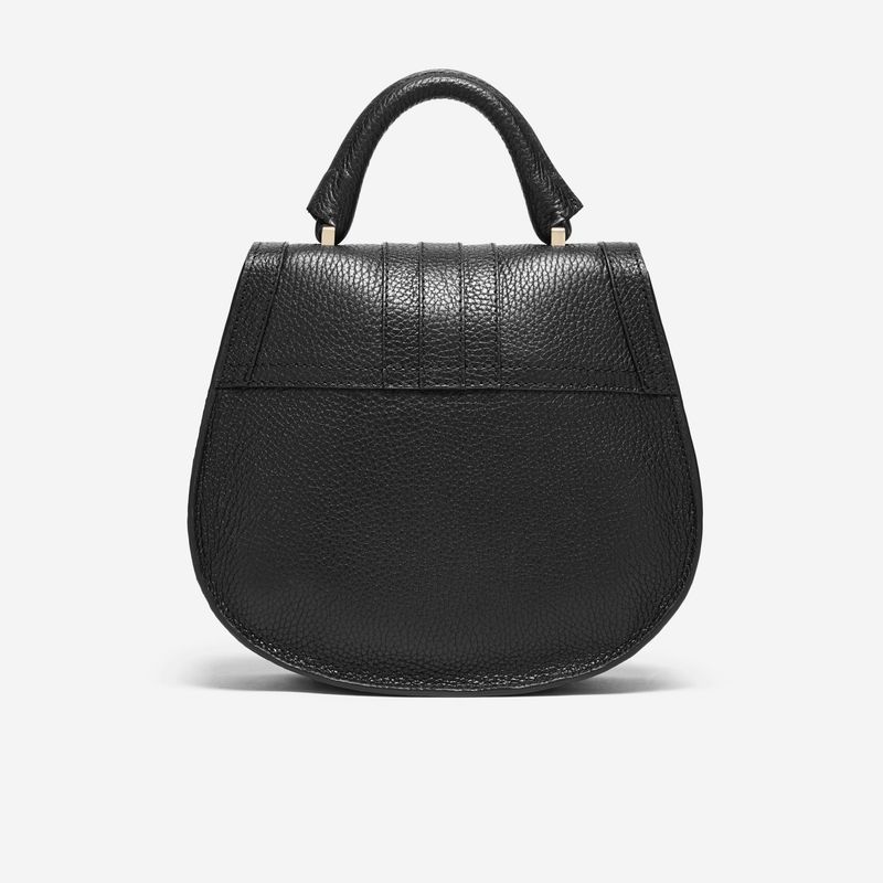 DeMellier London The Mini Venice Grain Leather Bag Black on Garmentory