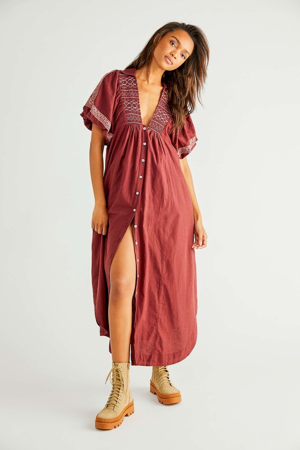 knee length dresses for ladies Free People Beach