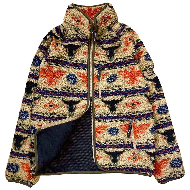 MANASTASH Archive Mt. Gorilla Fleece Multi Jacket - Retro Pile