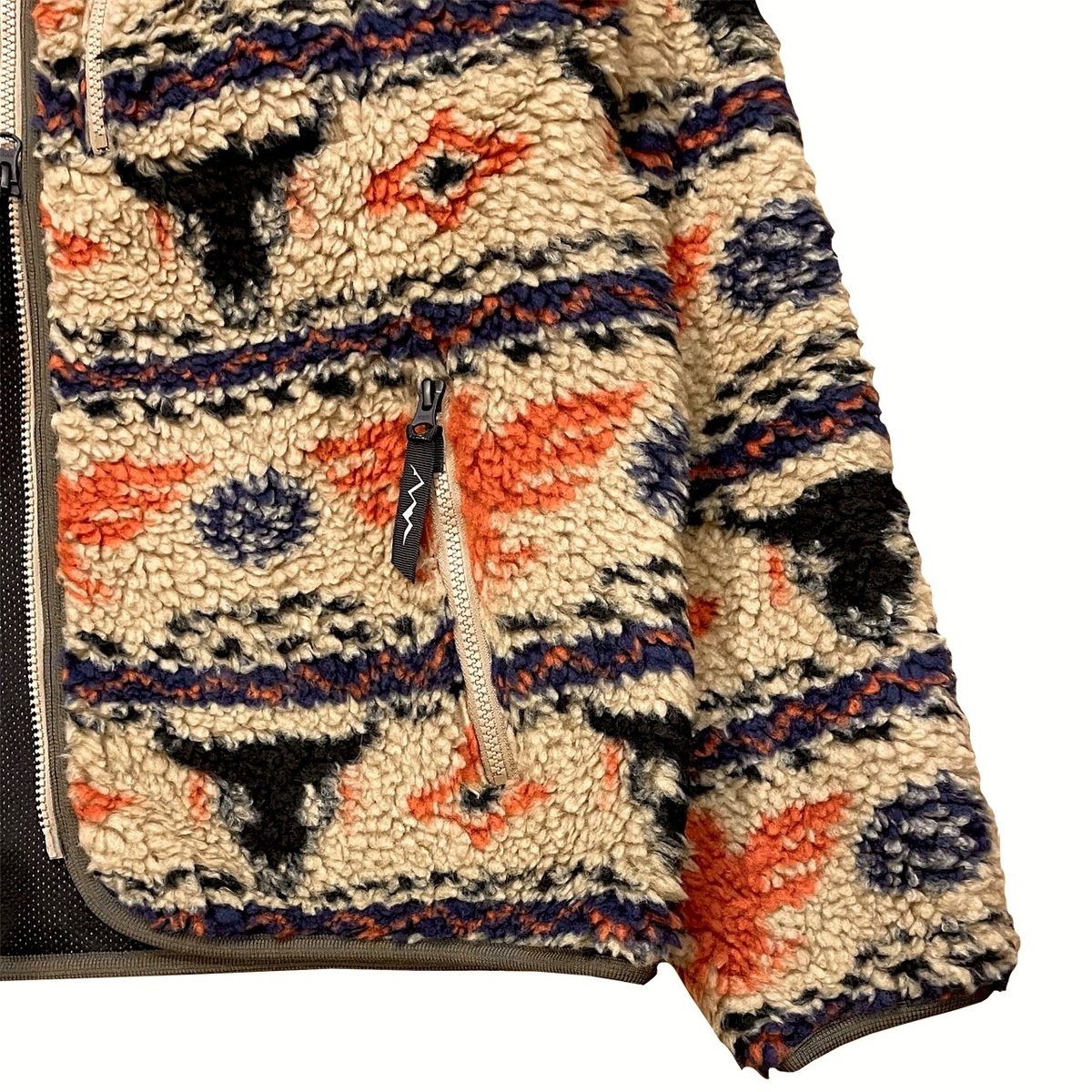 MANASTASH Archive Mt. Gorilla Fleece Multi Jacket - Retro Pile - Image 5 of 5