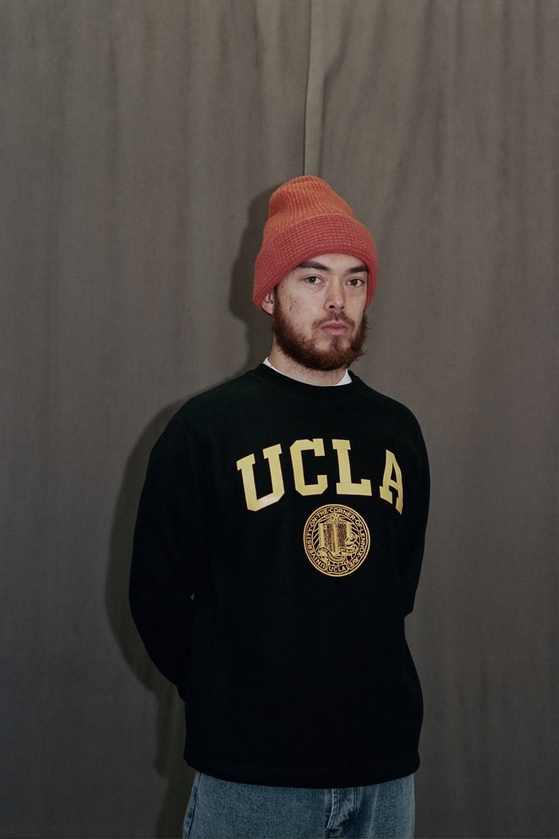 トップス BOOK WORKS - U.C.L.A Sweat Book Works UCLA Crewneck sweater - Black | Garmentory