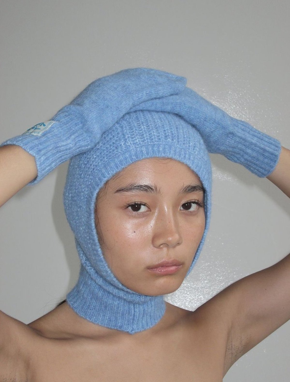 Paloma Wool Balaclava no 974 HAT - Angels II SOoft Blue | Garmentory