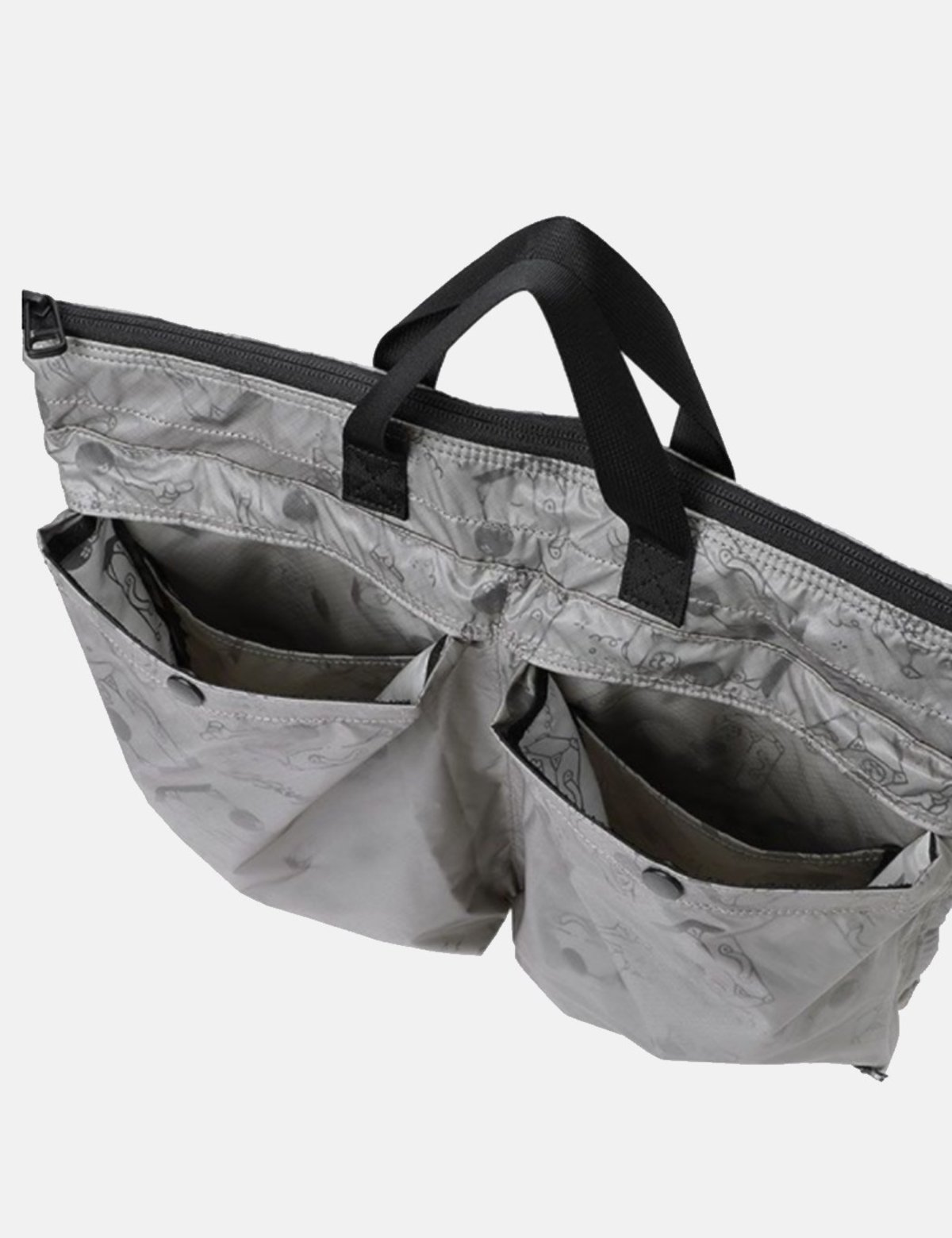 PORTER x Gasius 2Way Helmet Bag / Grey | Garmentory