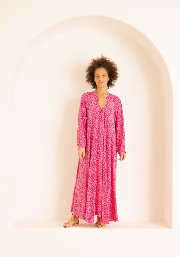 chinese dress ladies Laila Maxi Taffeta Dress Carmine main image 0