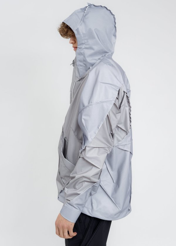 POST ARCHIVE FACTION (PAF) 4.0+ TECHNICAL LEFT JACKET - Grey