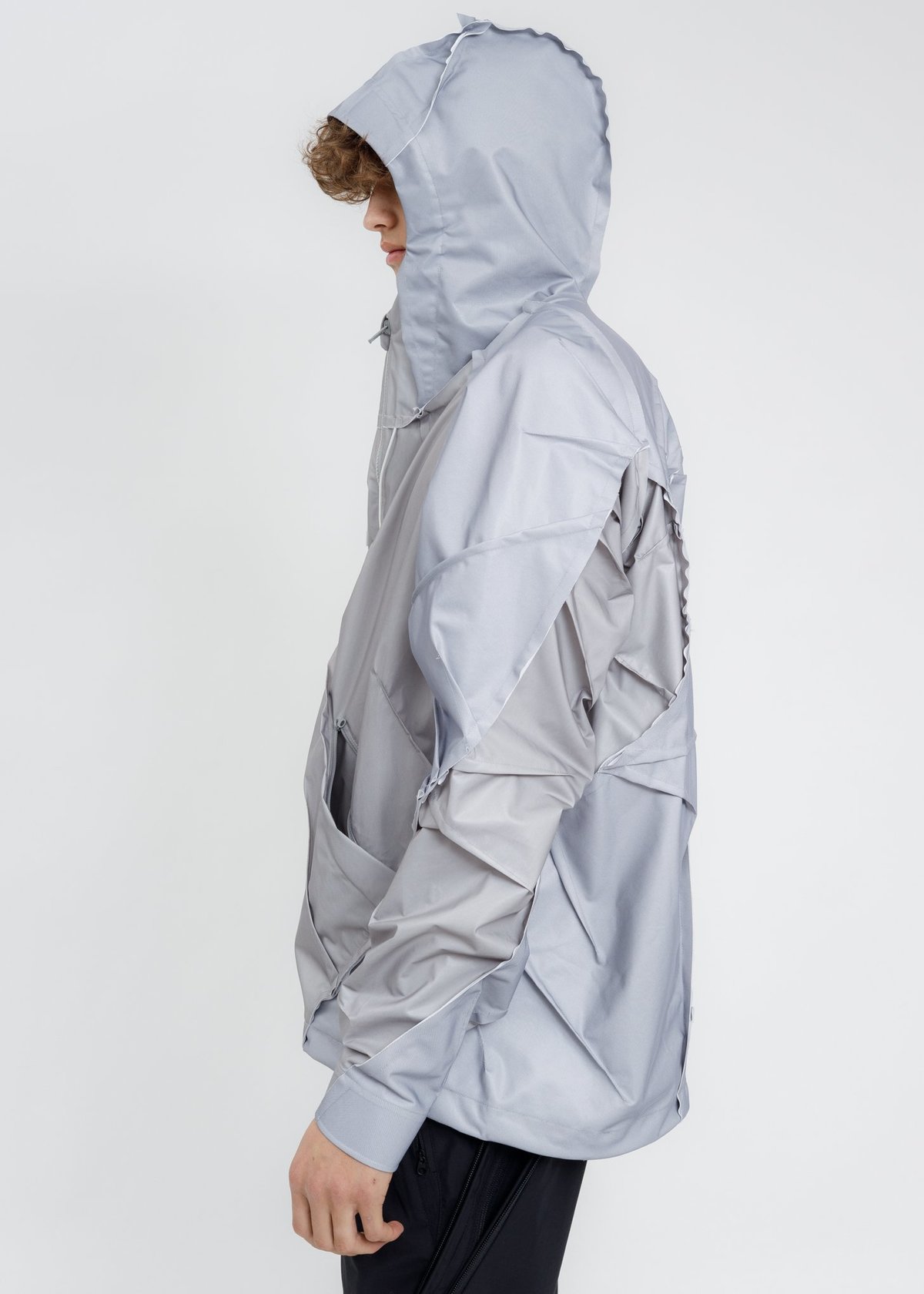 POST ARCHIVE FACTION (PAF) 4.0+ TECHNICAL LEFT JACKET - Grey