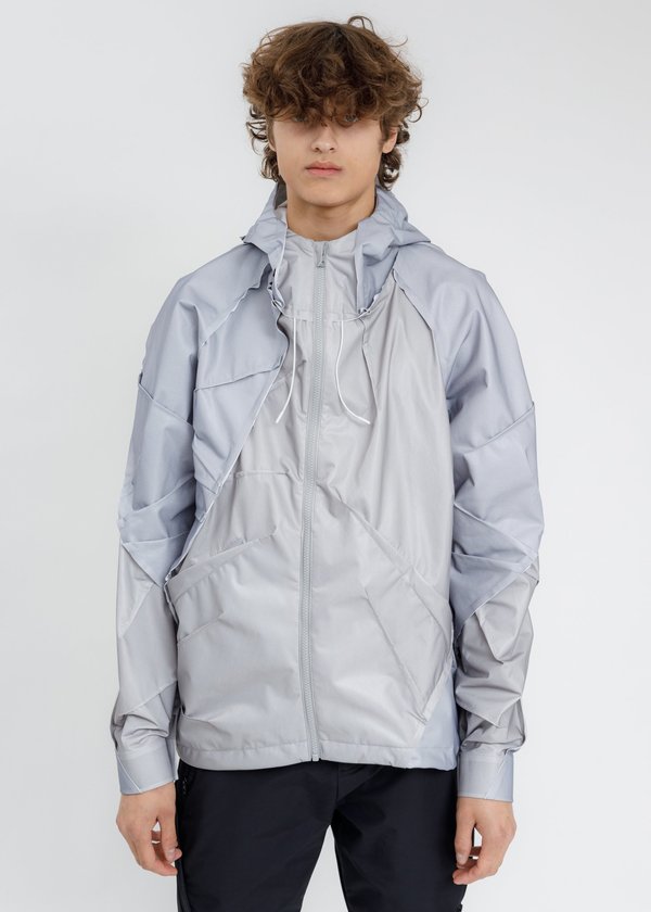 POST ARCHIVE FACTION (PAF) 4.0+ TECHNICAL LEFT JACKET - Grey