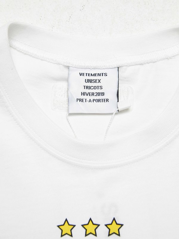 Pre-Loved] Vetements U White Drinking Problem T-Shirt | Garmentory