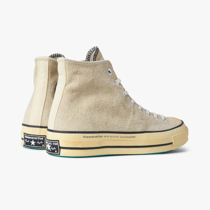 Converse x thisisneverthat Chuck 70 Hi Lemon Icing / Pastel Yellow